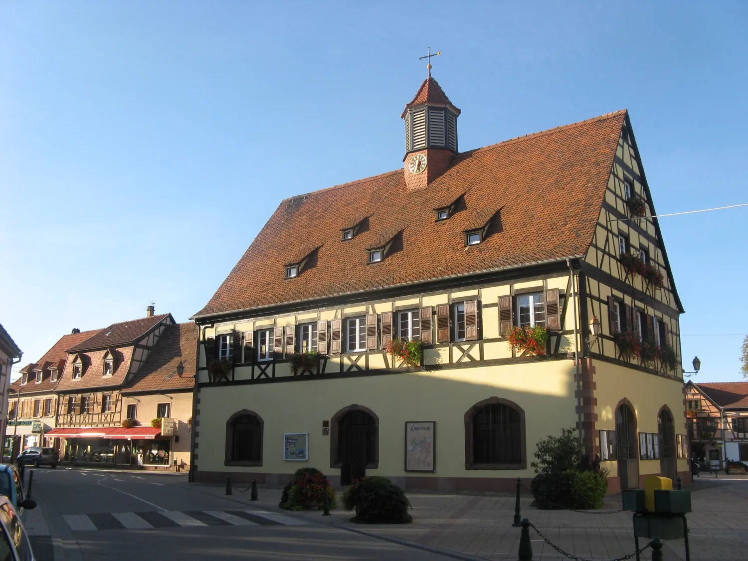 Vue de Bischwiller (Bas-Rhin) - état des risques et pollutions (ERP)