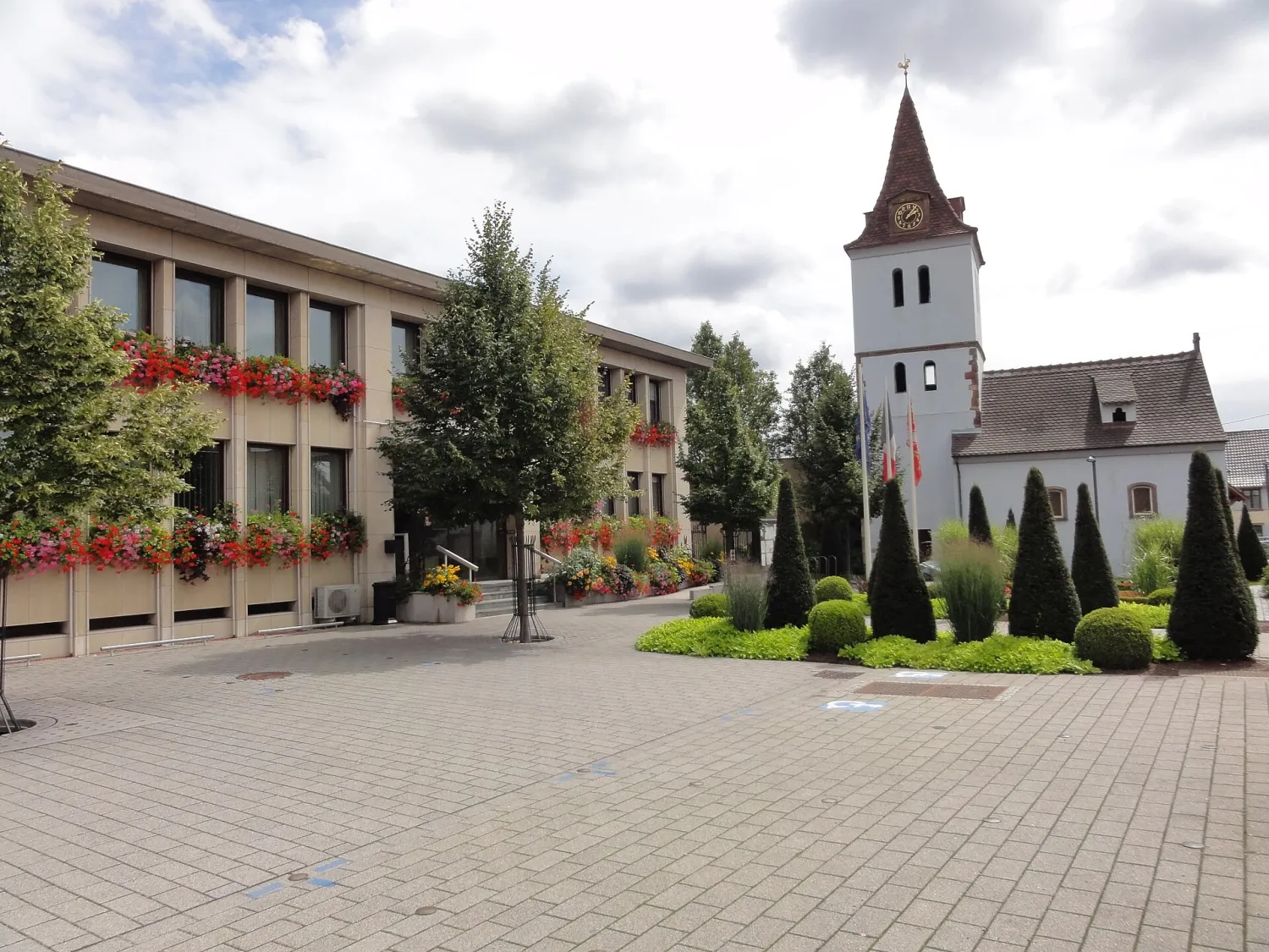 Vue de Hœnheim (Bas-Rhin) - état des risques et pollutions (ERP)