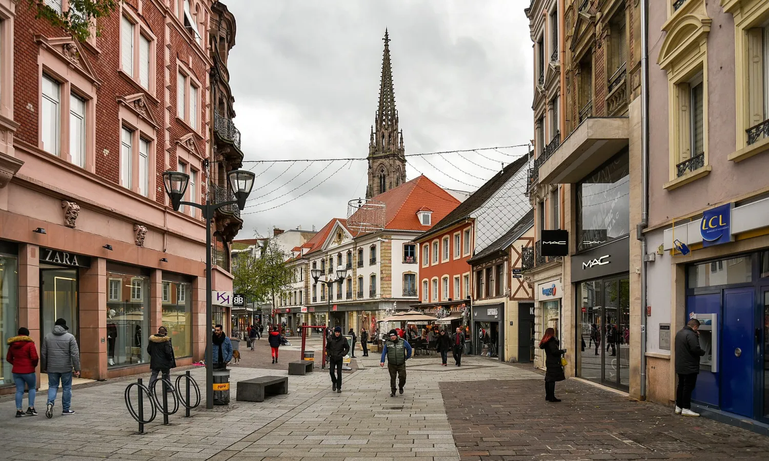 Vue de Mulhouse (Haut-Rhin) - état des risques et pollutions (ERP)