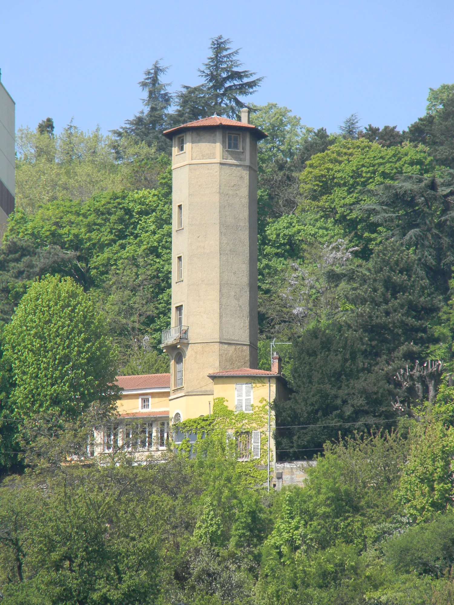 Vue de Sainte-Foy-lès-Lyon (Rhône) - état des risques et pollutions (ERP)