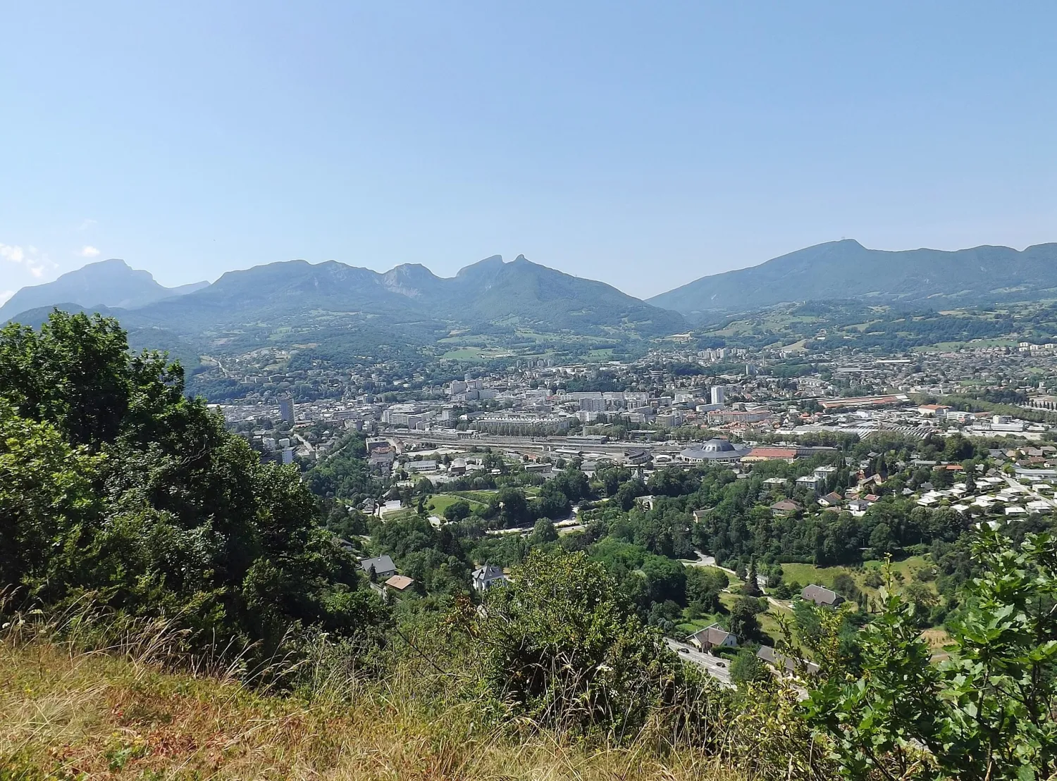 Vue de Chambéry (Savoie) - état des risques et pollutions (ERP)