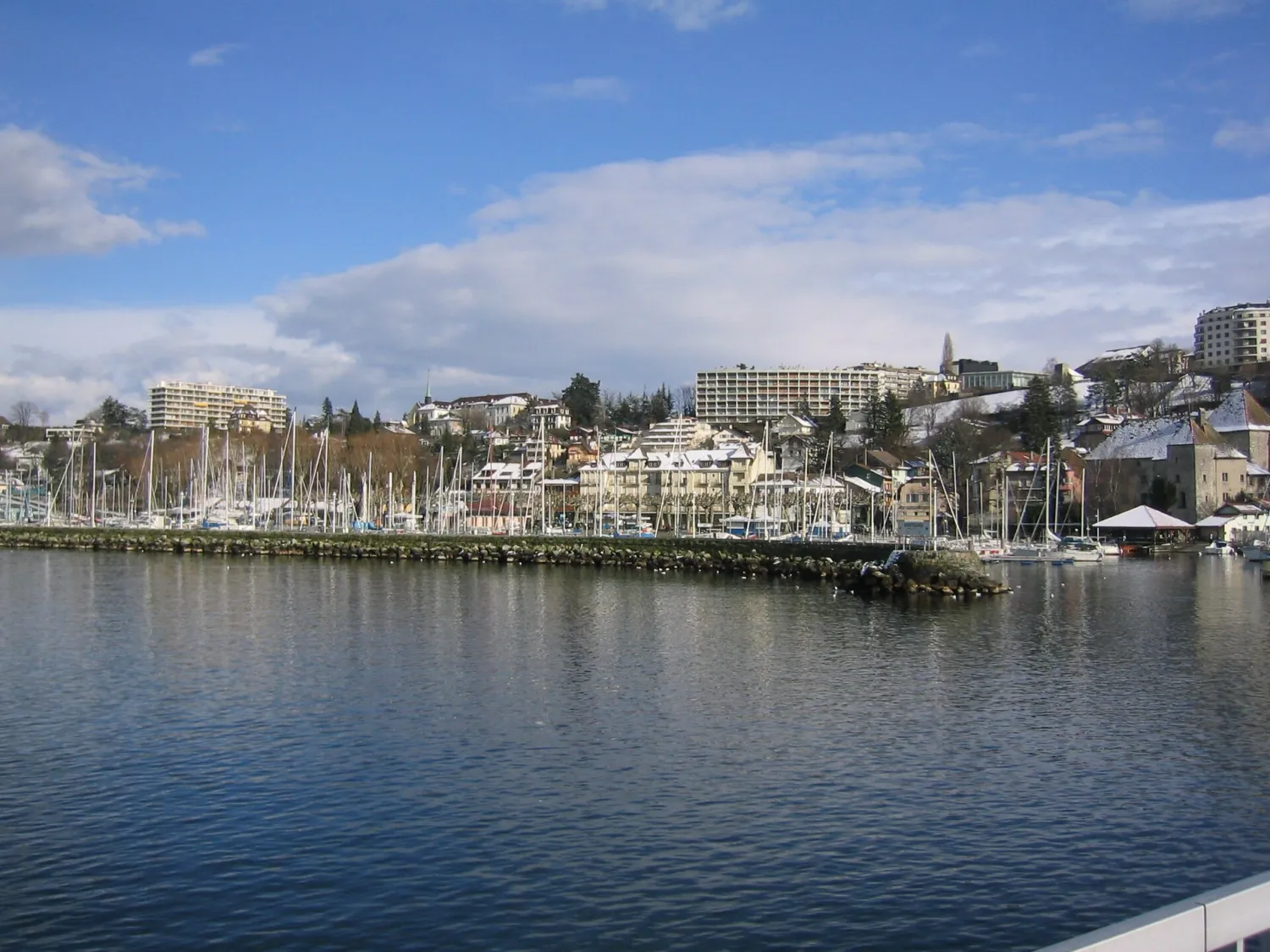 Vue de Thonon-les-Bains (Haute-Savoie) - état des risques et pollutions (ERP)
