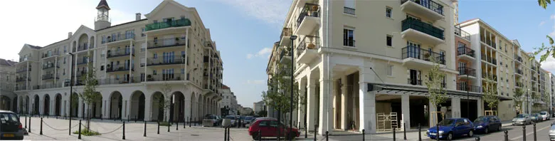 Vue de Bussy-Saint-Georges (Seine-et-Marne) - état des risques et pollutions (ERP)
