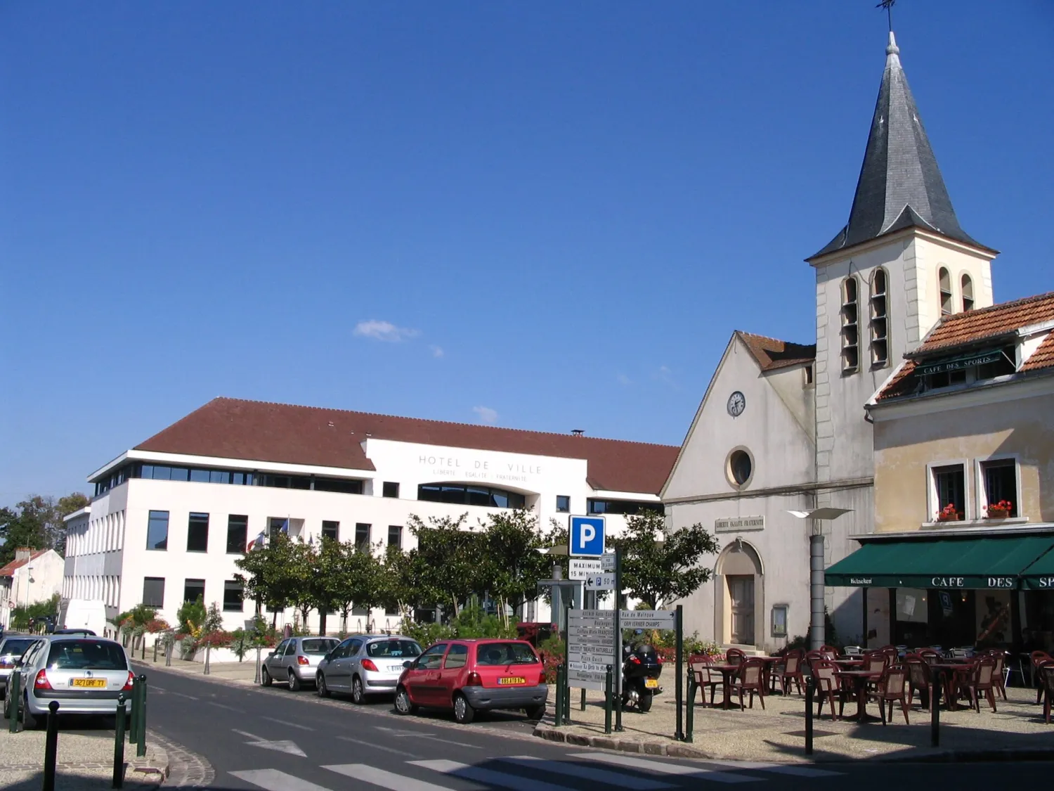 Vue de Champs-sur-Marne (Seine-et-Marne) - état des risques et pollutions (ERP)