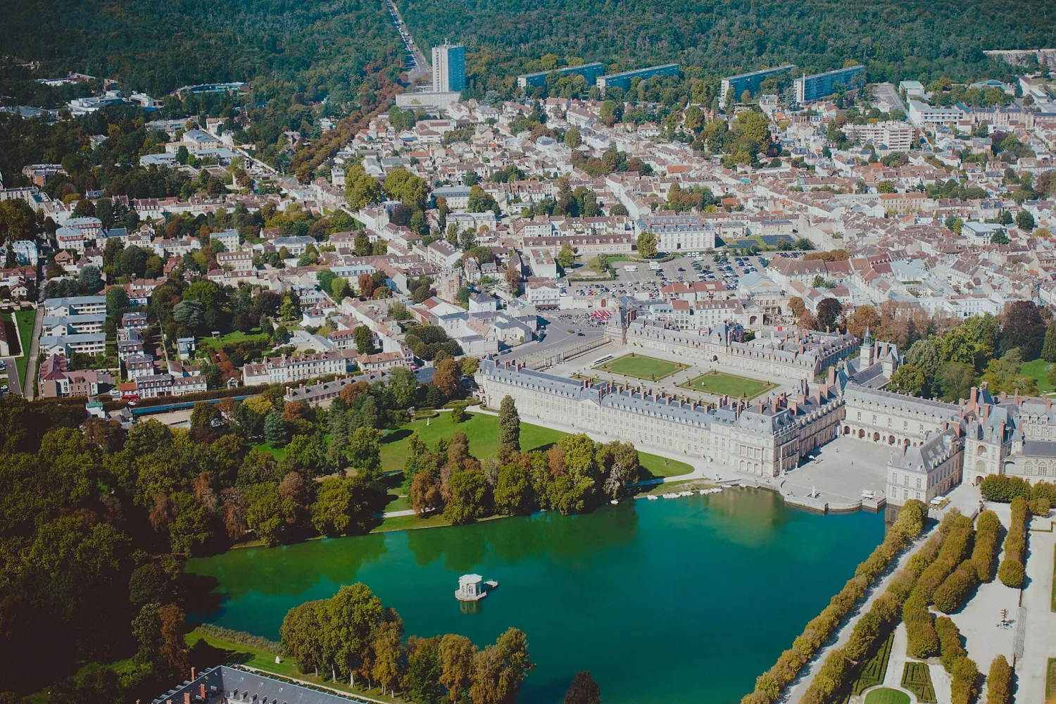 Vue de Fontainebleau (Seine-et-Marne) - état des risques et pollutions (ERP)