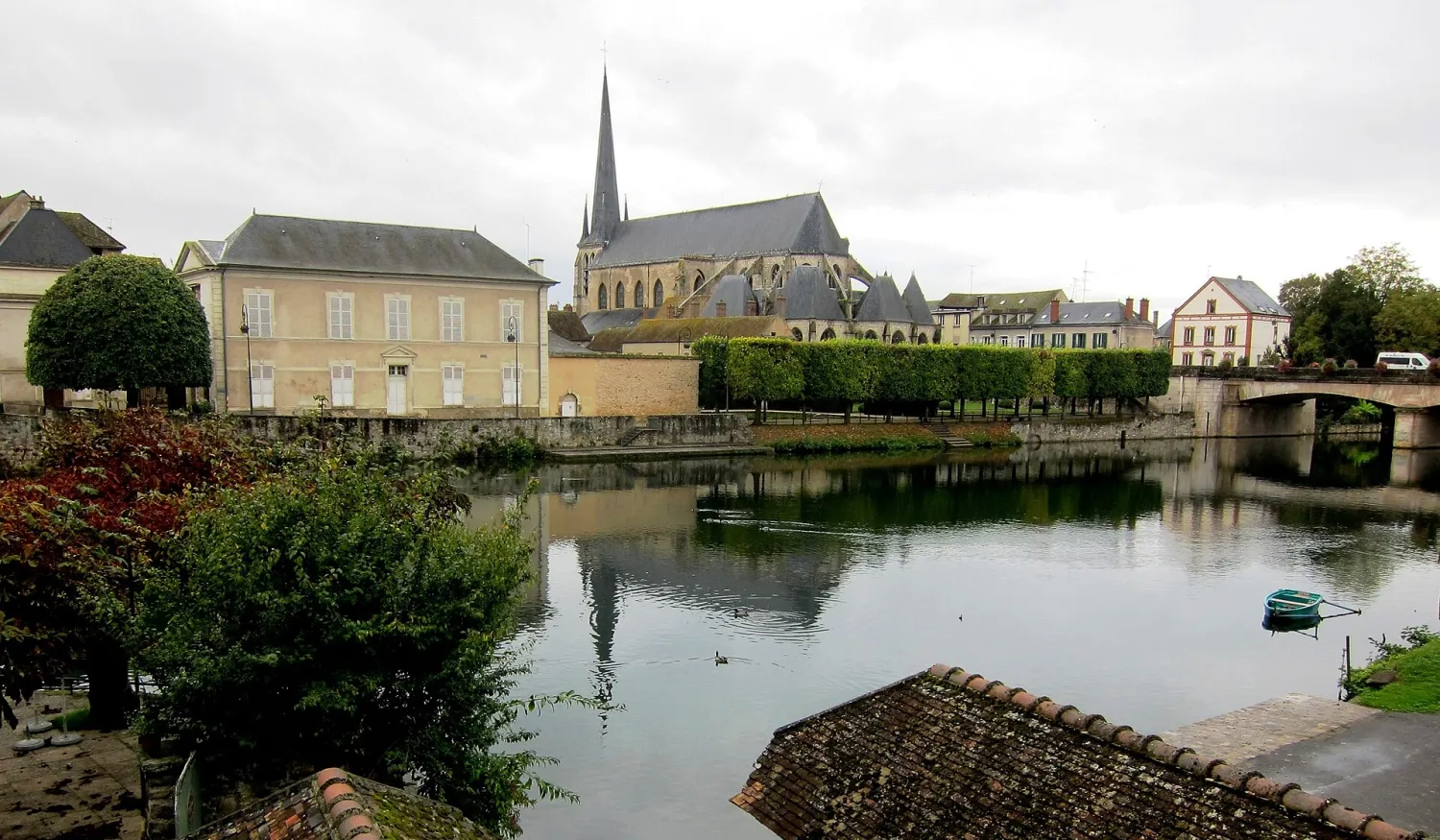 Vue de Nemours (Seine-et-Marne) - état des risques et pollutions (ERP)