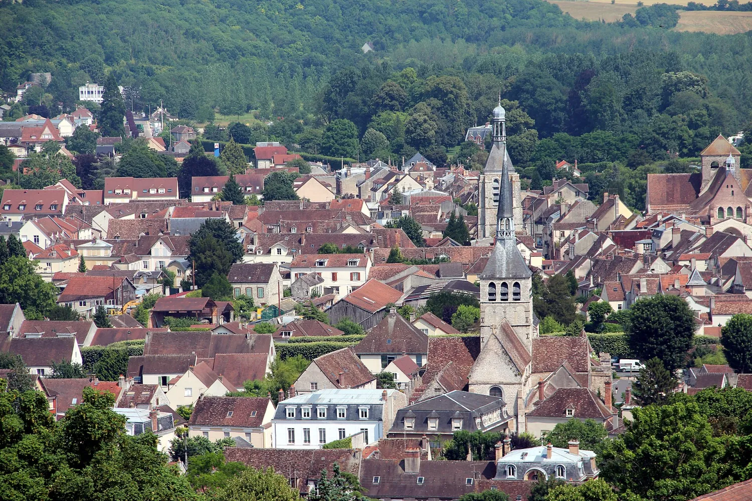 Vue de Provins (Seine-et-Marne) - état des risques et pollutions (ERP)