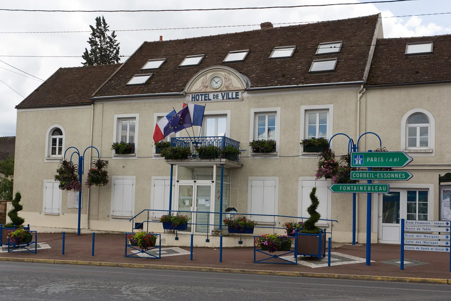 Vue de Saint-Fargeau-Ponthierry (Seine-et-Marne) - état des risques et pollutions (ERP)