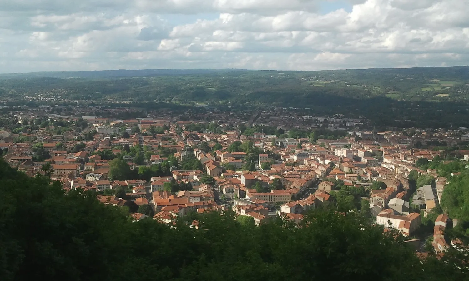 Vue de Mazamet (Tarn) - état des risques et pollutions (ERP)