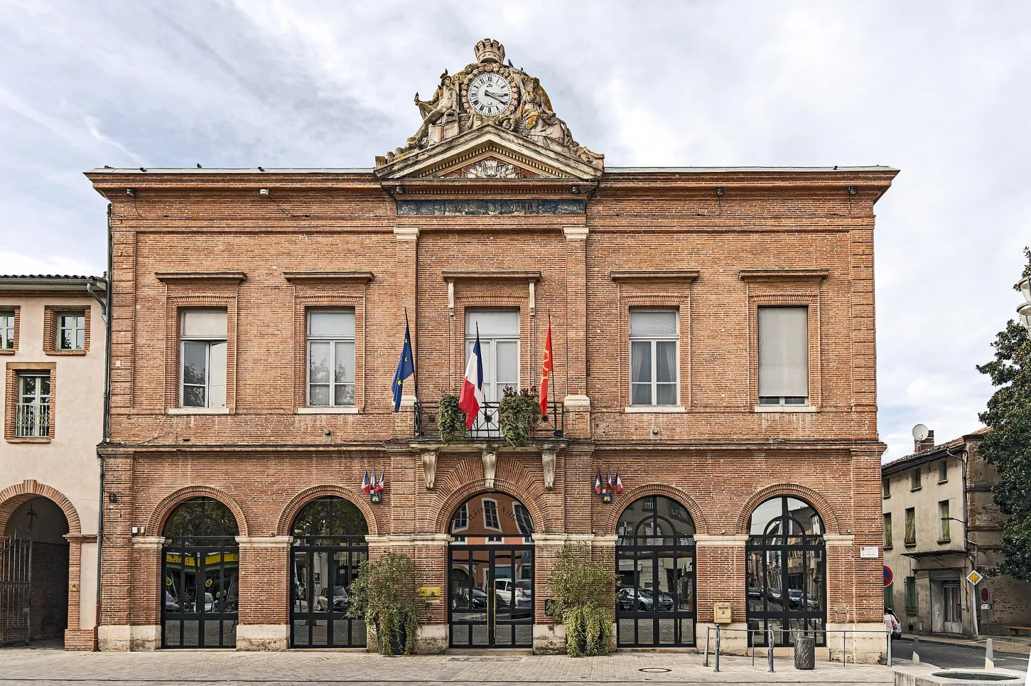Vue de Castelsarrasin (Tarn-et-Garonne) - état des risques et pollutions (ERP)