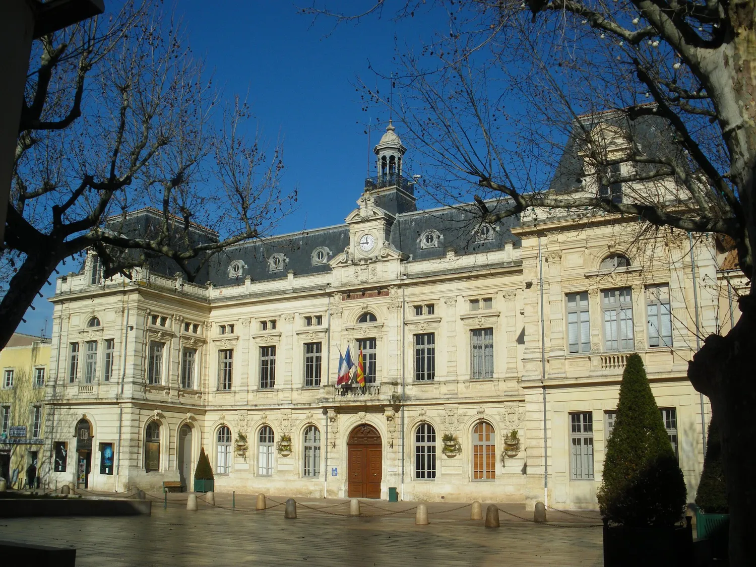 Vue de Bollène (Vaucluse) - état des risques et pollutions (ERP)