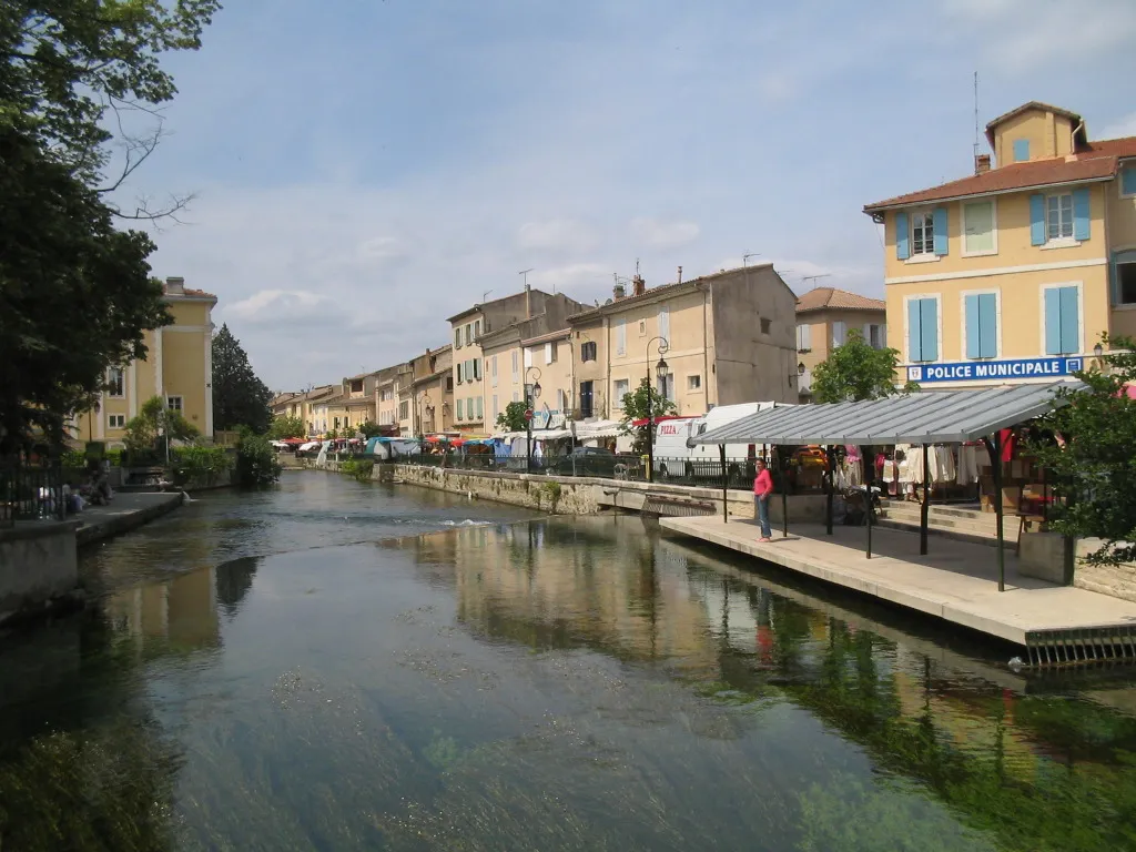 Vue de L'Isle-sur-la-Sorgue (Vaucluse) - état des risques et pollutions (ERP)
