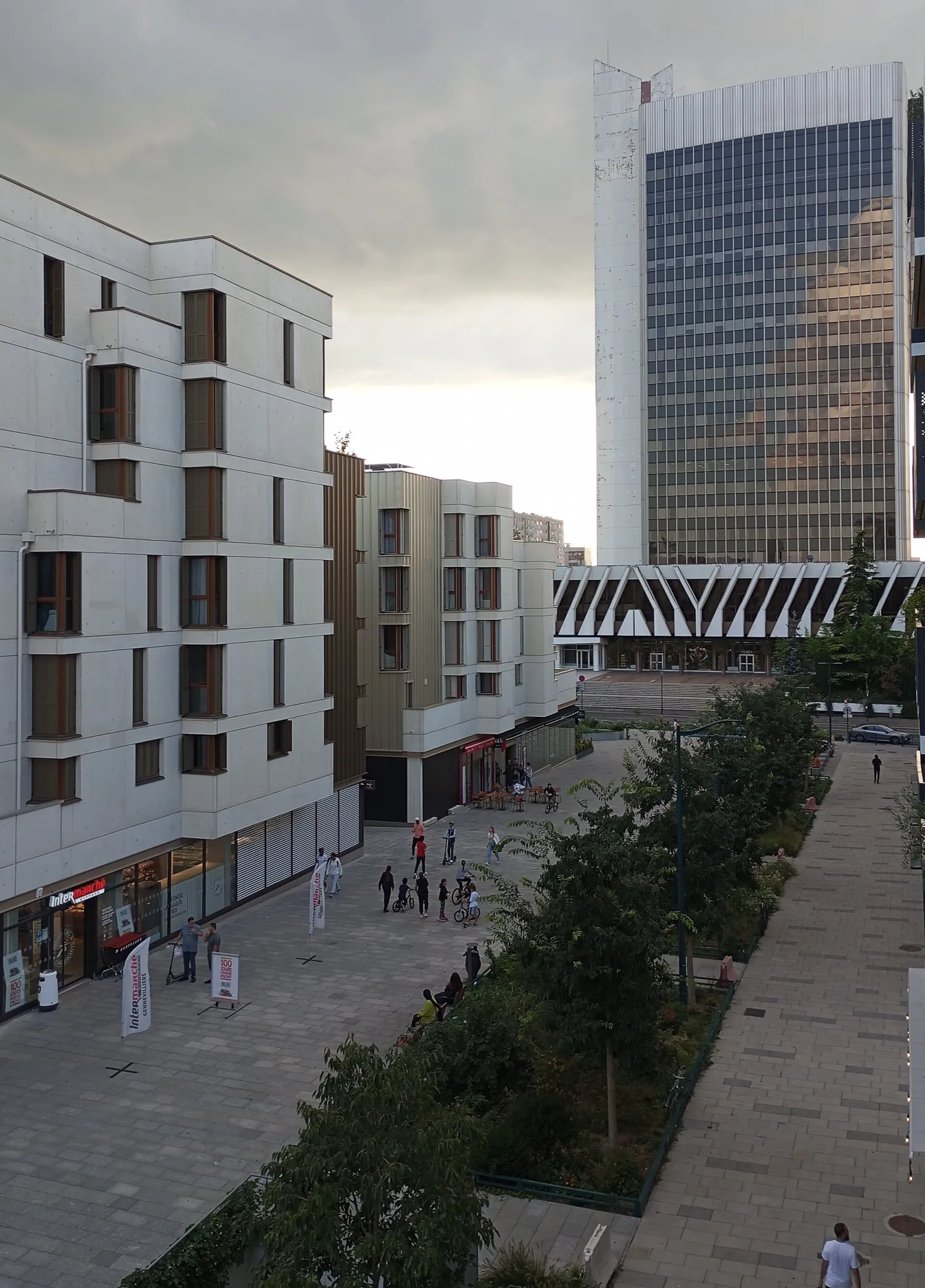 Vue de Gennevilliers (Hauts-de-Seine) - état des risques et pollutions (ERP)