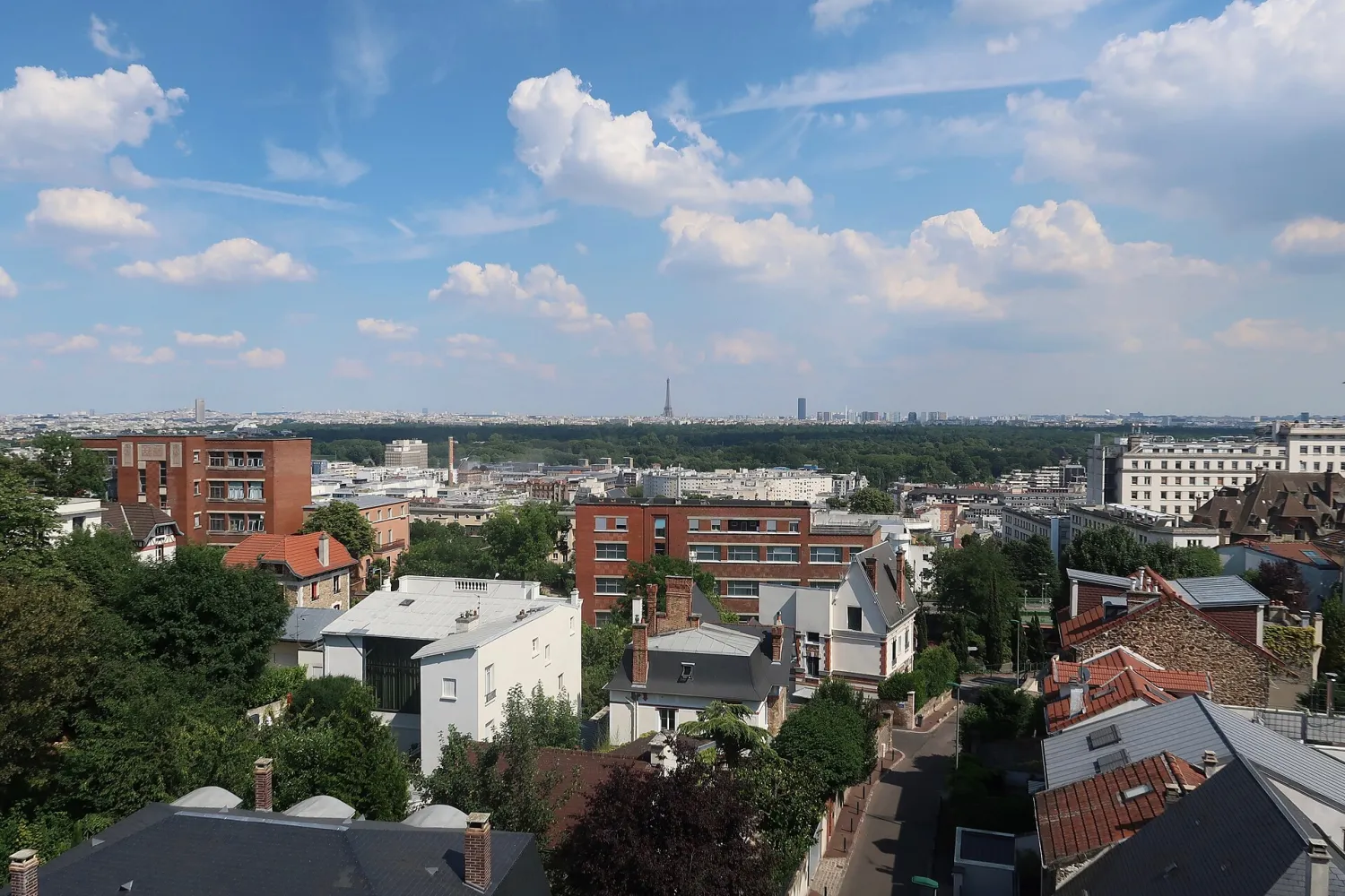 Vue de Suresnes (Hauts-de-Seine) - état des risques et pollutions (ERP)