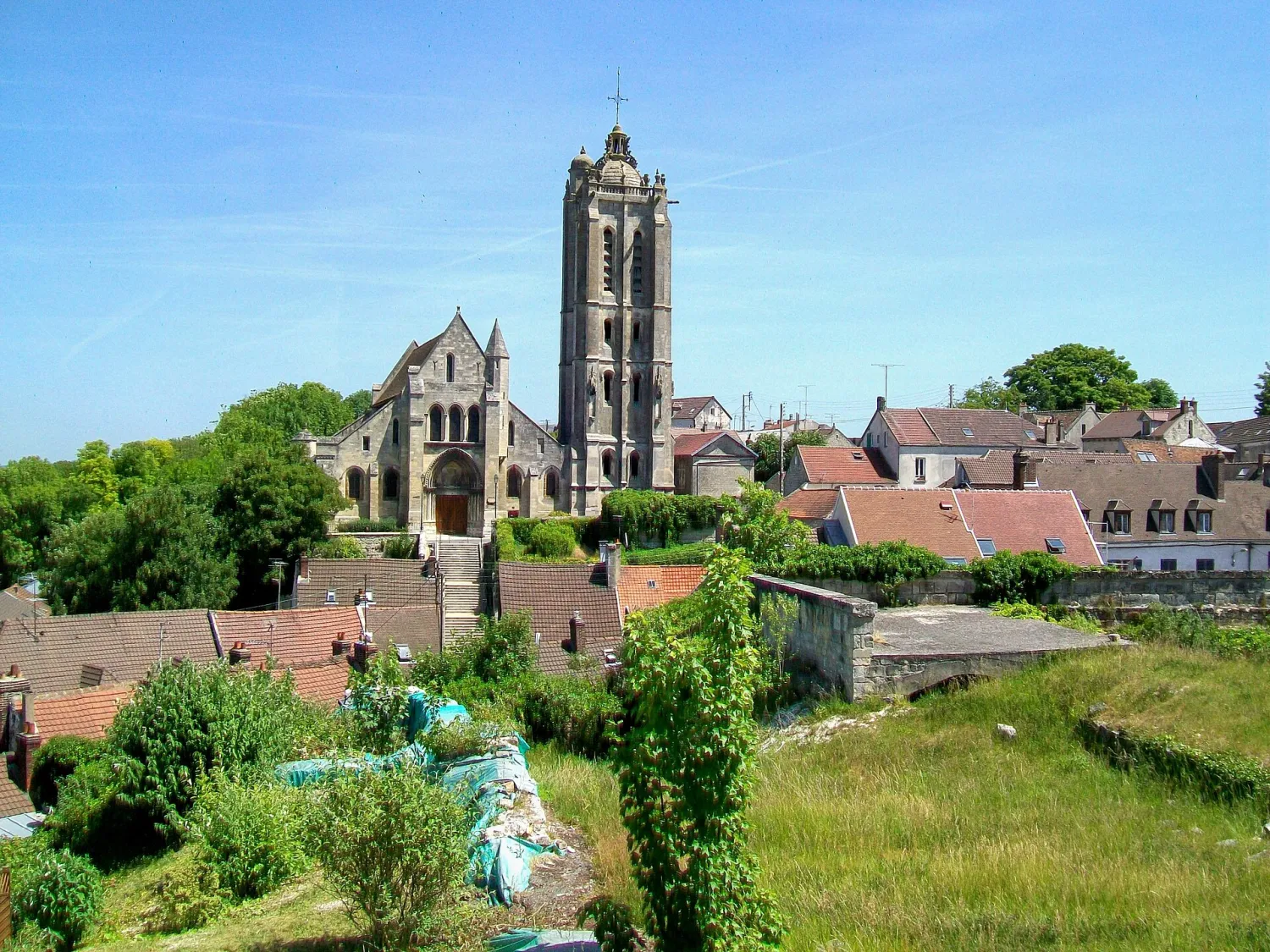 Vue de Beaumont-sur-Oise (Val-d'Oise) - état des risques et pollutions (ERP)