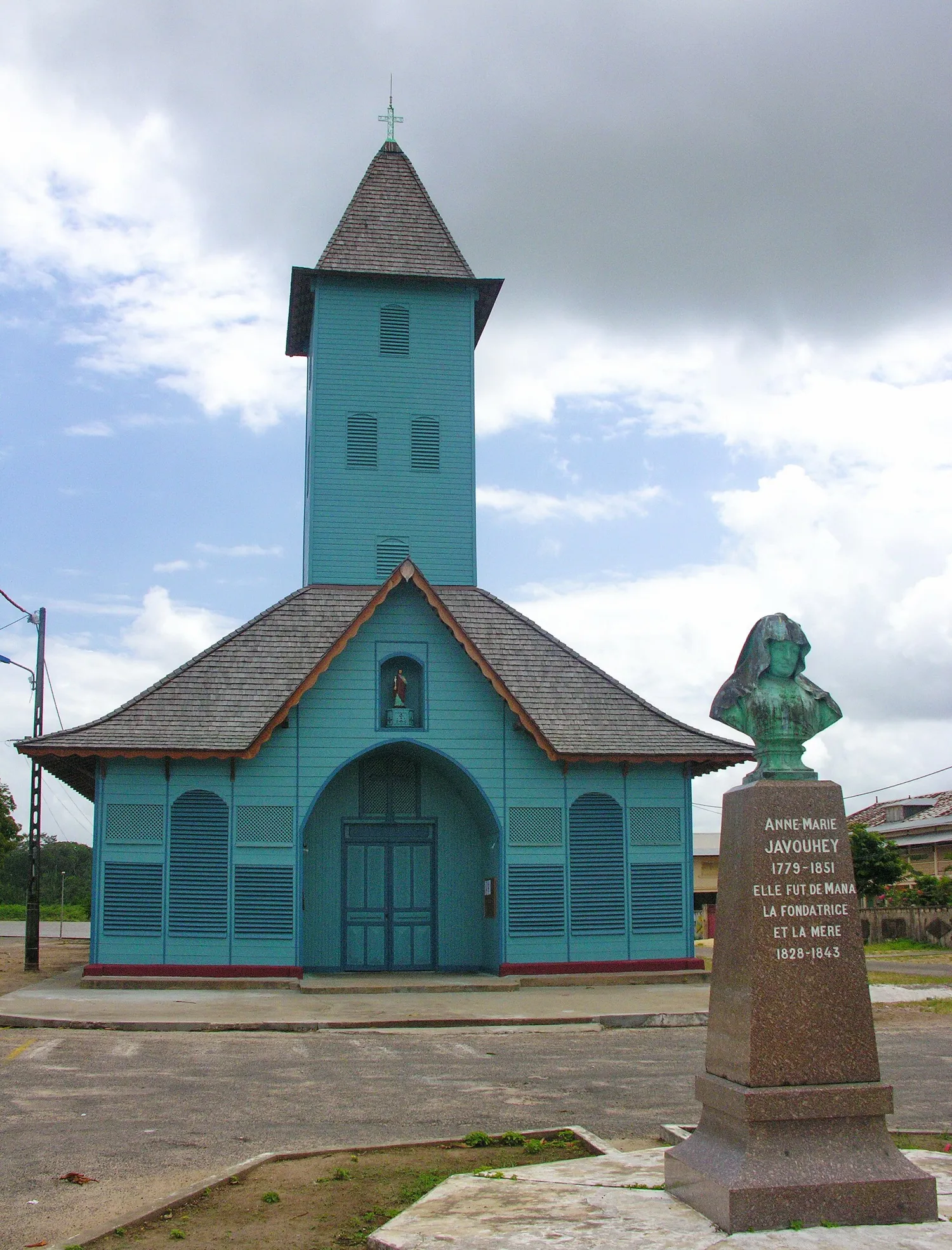Vue de Mana (Guyane) - état des risques et pollutions (ERP)