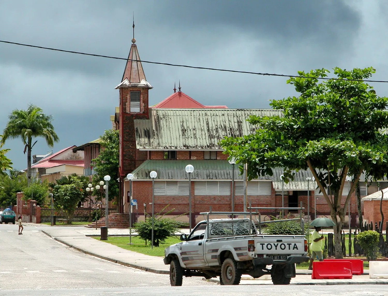 Vue de Saint-Laurent-du-Maroni (Guyane) - état des risques et pollutions (ERP)