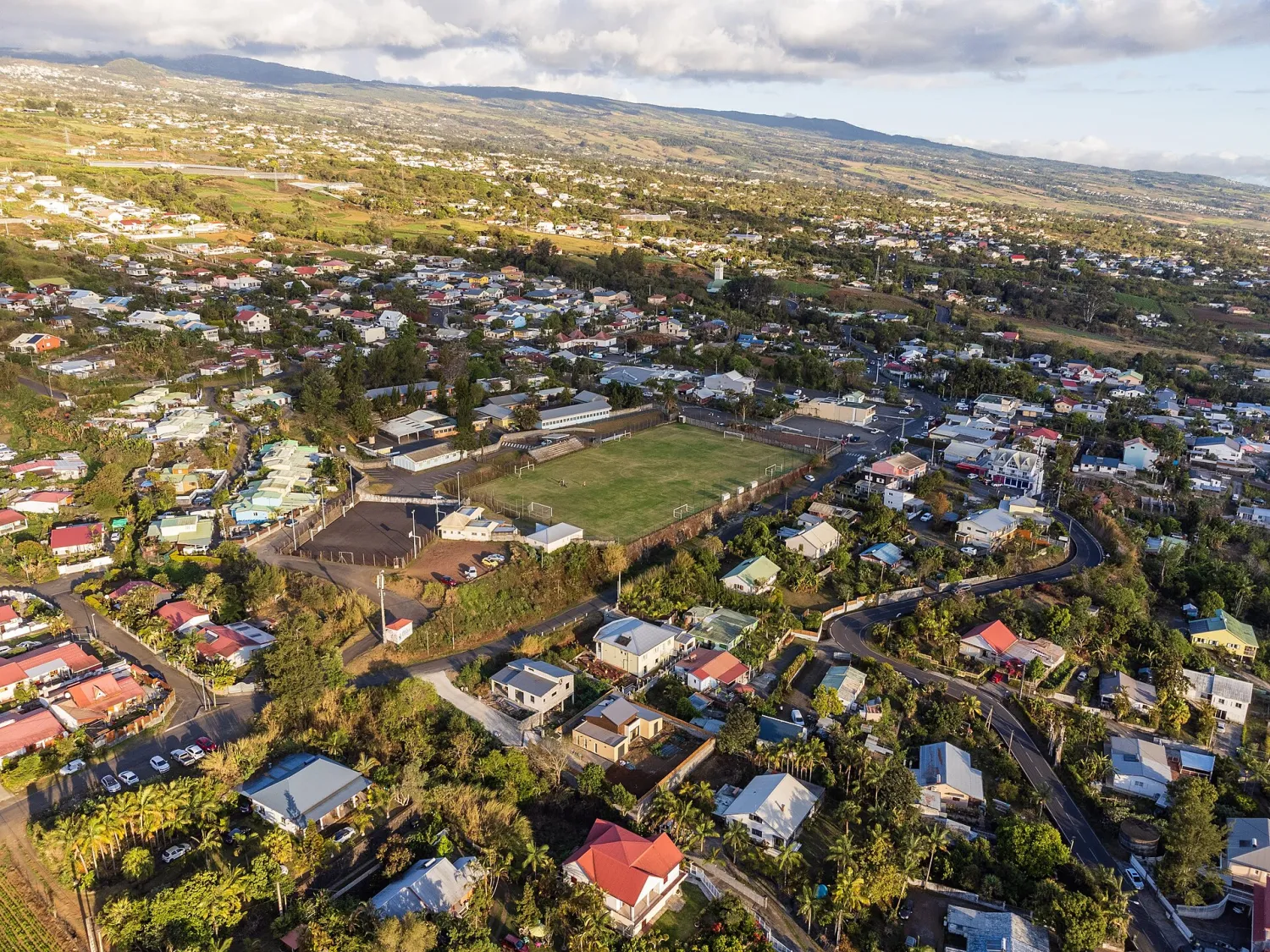 Vue de Le Tampon (La Réunion) - état des risques et pollutions (ERP)