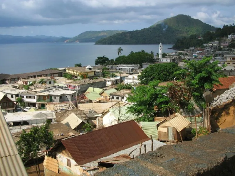 Vue de Sada (Mayotte) - état des risques et pollutions (ERP)